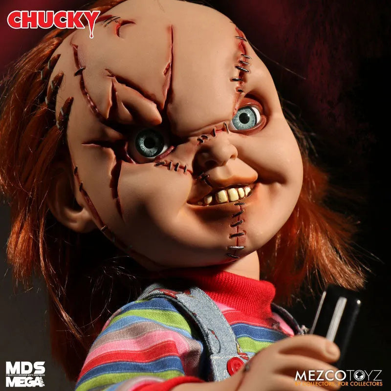 Child's Play/ Chucky 15 Inch Talking Mega Scale Figureㅤ – Mezco – ActionFigureBrasil