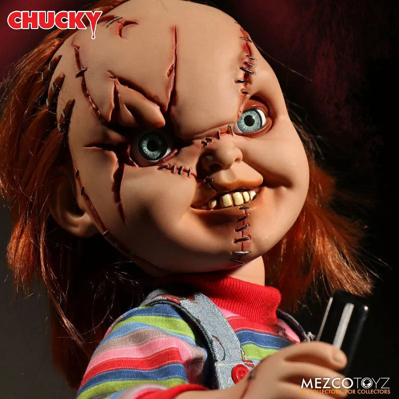 Child's Play / Chucky 15 Inch Talking Mega Scale Figureㅤ – Mezco – ActionFigureBrasil