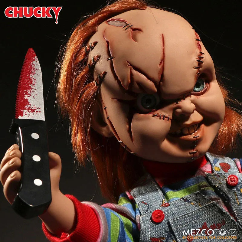 Child's Play / Chucky 15 Inch Talking Mega Scale Figureㅤ – Mezco – ActionFigureBrasil