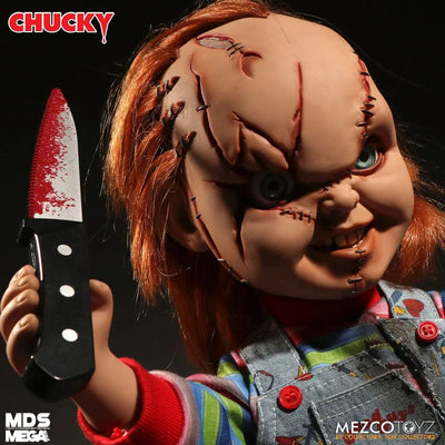 Child's Play/ Chucky 15 Inch Talking Mega Scale Figureㅤ – Mezco – ActionFigureBrasil — acessórios