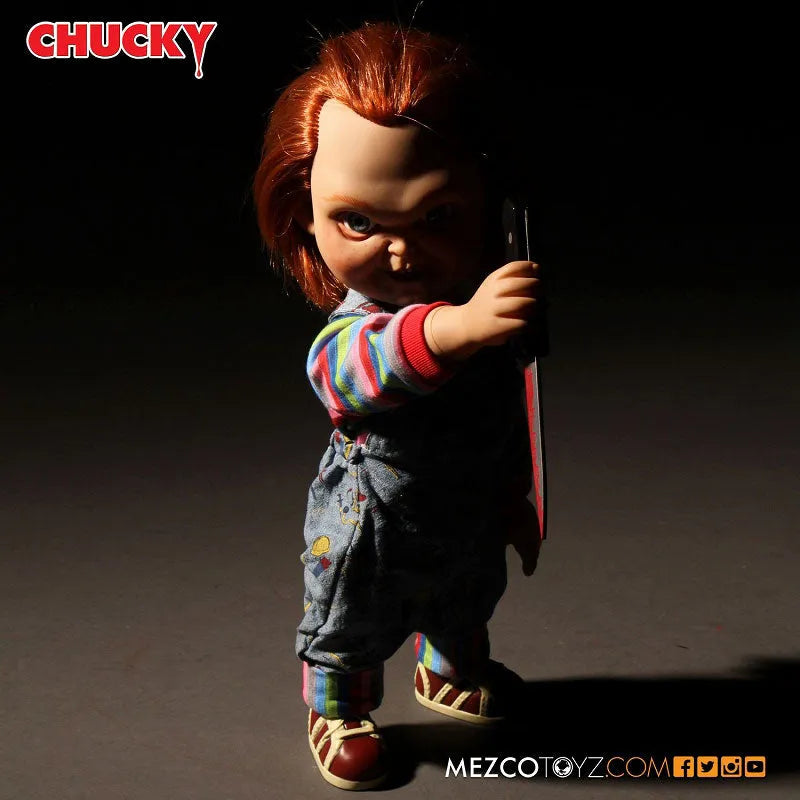 Child's Play - Good Guy Chucky 15 Inch Talking Figureㅤ – Mezco – ActionFigureBrasil