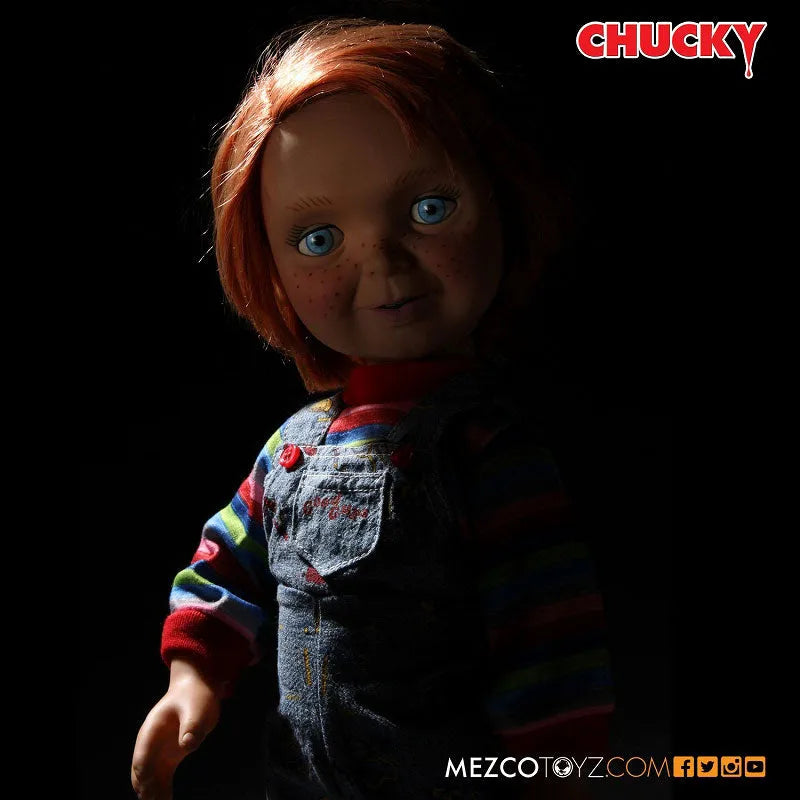 Child's Play / Good Guys Chucky 15 Inch Talking Figureㅤ – Mezco – ActionFigureBrasil