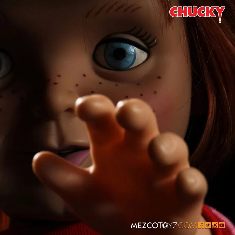 Child's Play / Good Guys Chucky 15 Inch Talking Figureㅤ – Mezco – ActionFigureBrasil