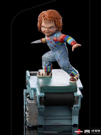 "Child's Play" Statue "Art Scale" 1/10 Scale Chucky [Movie "Child's Play 2"]ㅤ – Iron Studios – ActionFigureBrasil — ângulo diferente