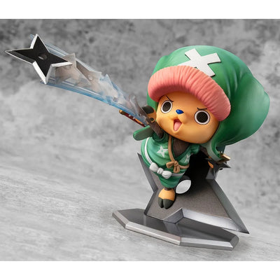 Chopperemon (Warriors Alliance) – MegaHouse – ActionFigure Brasil — com base expositora