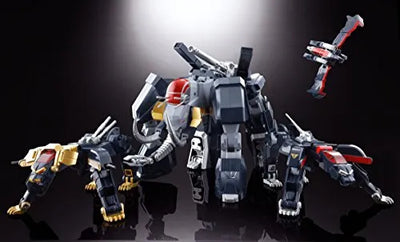Choujuu Kishin Dancouga - Big Moth - Dancouga - Eagle Fighter - Land Cougar - Land Tiger - Soul of Chogokin GX-13R - Renewal Version (Bandai)ㅤ – Bandai – ActionFigureBrasil — close