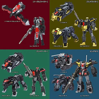 Choujuu Kishin Dancouga - Dancouga - METAMOR-FORCE (Sentinel)ㅤ – Sentinel – ActionFigureBrasil — com base expositora