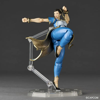 Chun-Li – Kaiyodo – ActionFigure Brasil — com base expositora