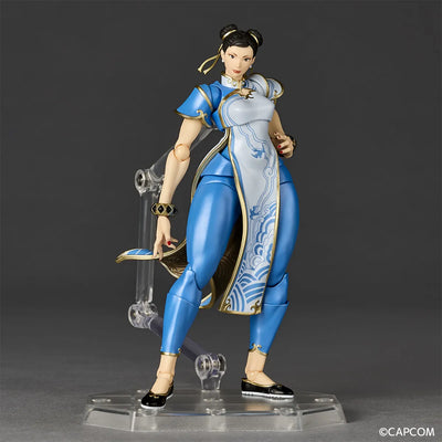 Chun-Li – Kaiyodo – ActionFigure Brasil — com base expositora