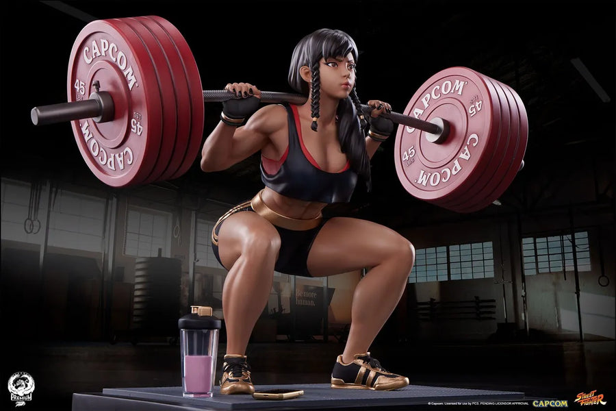 Chun-Li: Powerlifting (Battle Edition) - LIMITED EDITION: 250 (Exclusive) – PCS – ActionFigure Brasil