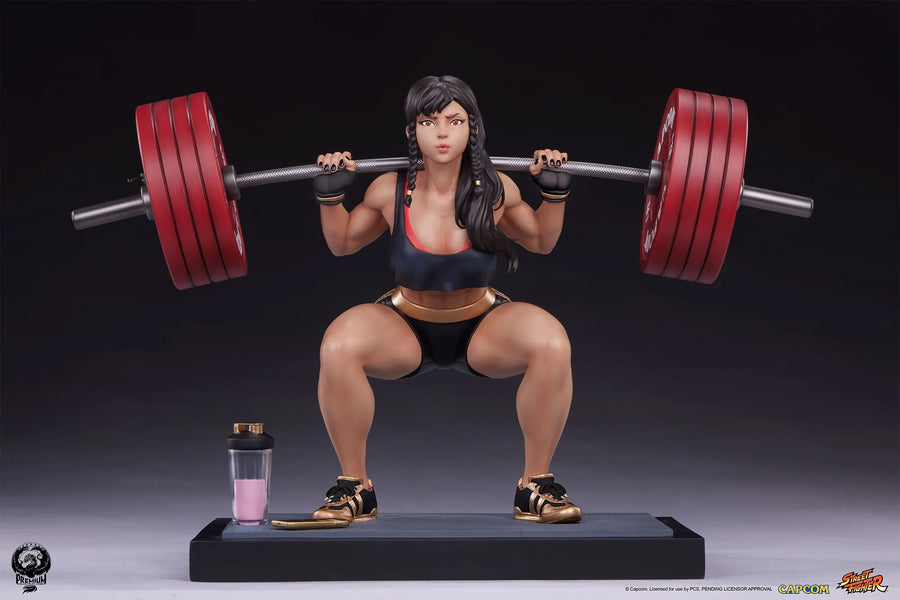 Chun-Li: Powerlifting (Battle Edition) - LIMITED EDITION: 250 (Exclusive) – PCS – ActionFigure Brasil