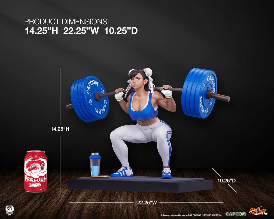 Chun-Li: Powerlifting - LIMITED EDITION: 250 – PCS – ActionFigure Brasil