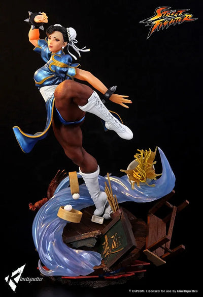 Chun Li - The Strongest Woman in The World - LIMITED EDITION: 450 – Kinetiquettes – ActionFigure Brasil — iluminação de estúdio