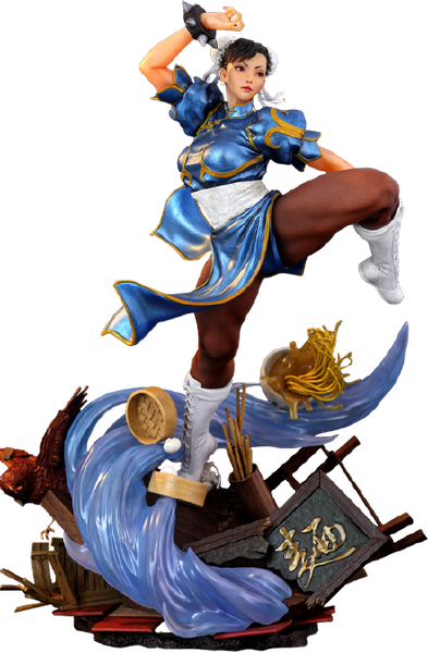 Chun Li - The Strongest Woman in The World - LIMITED EDITION: 450 – Kinetiquettes – ActionFigure Brasil — com base expositora