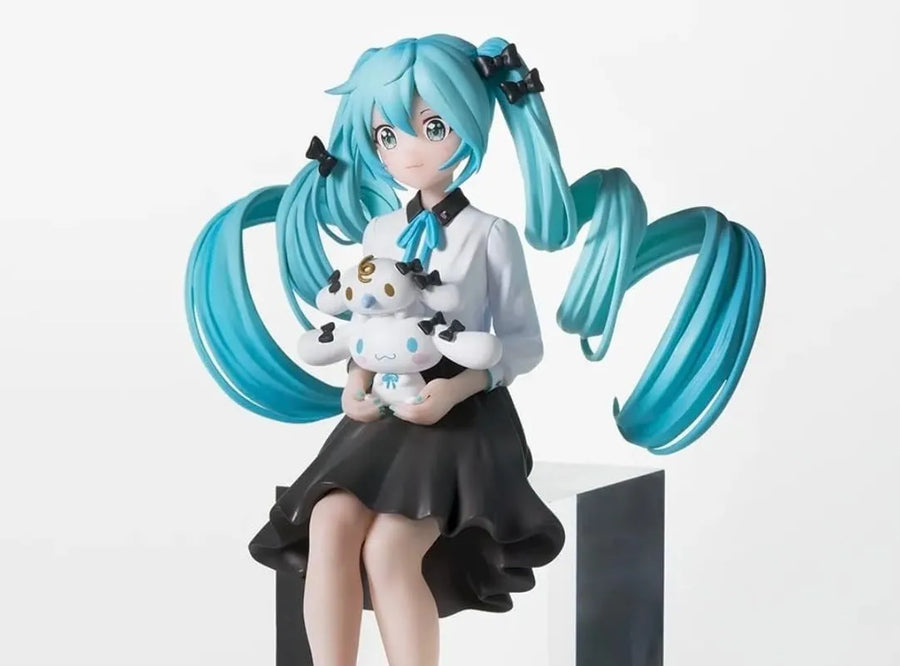 Cinnamoroll - Piapro Characters - Hatsune Miku - Milk - Hatsune Miku x Cinnamoroll - Premium Chokonose Figure (SEGA)ㅤ – SEGA – ActionFigureBrasil