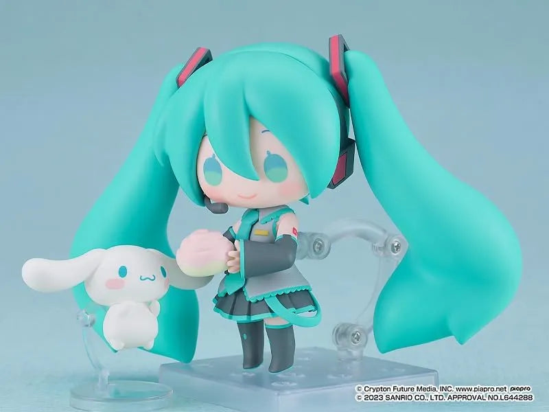 Cinnamoroll - Vocaloid - Hatsune Miku - Hatsune Miku x Cinnamoroll - Nendoroid #2306 - Cinnamoroll Collaboration Ver. (Good Smile Company)ㅤ – Good Smile Company – ActionFigureBrasil