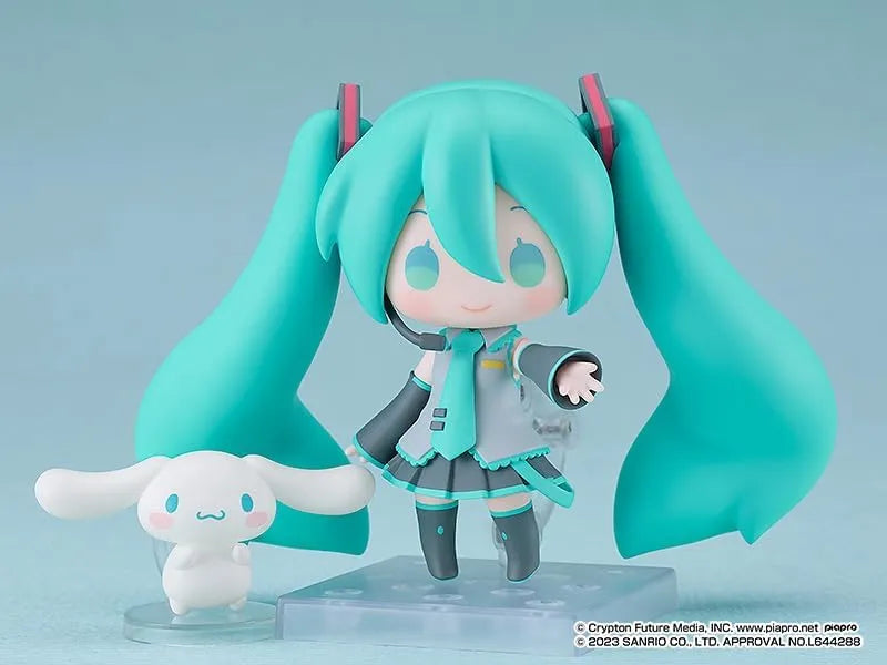Cinnamoroll - Vocaloid - Hatsune Miku - Hatsune Miku x Cinnamoroll - Nendoroid #2306 - Cinnamoroll Collaboration Ver. (Good Smile Company)ㅤ – Good Smile Company – ActionFigureBrasil