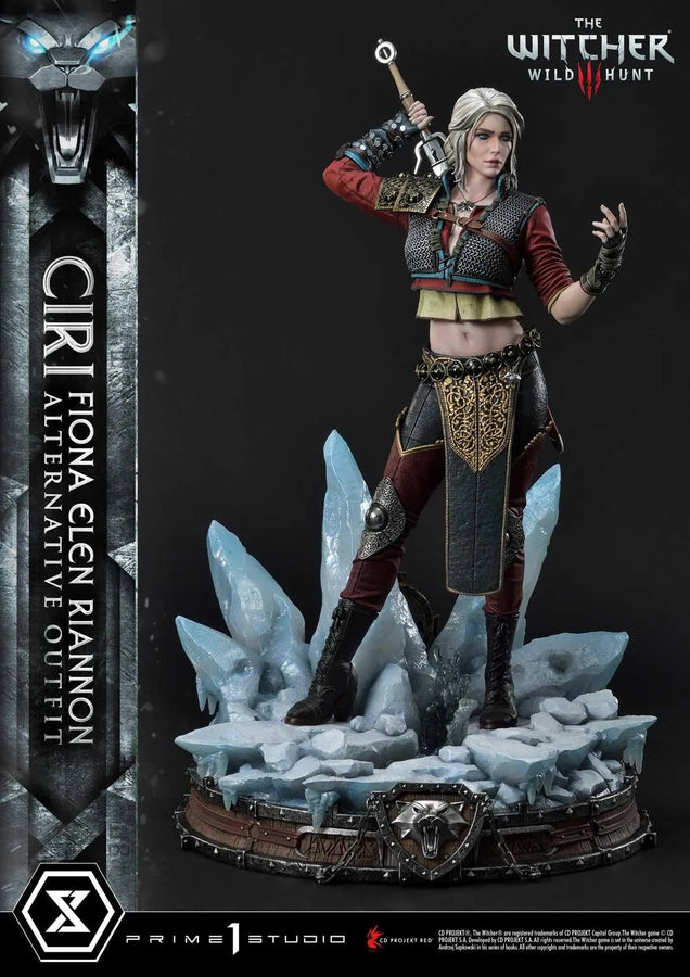 Ciri Fiona Elen Riannon (Alternative Outfit Edition) The Witcher 3: Wild Hunt – Prime1Studio – ActionFigure Brasil