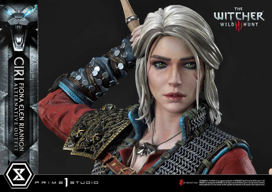 Ciri Fiona Elen Riannon (Alternative Outfit Edition) The Witcher 3: Wild Hunt – Prime1Studio – ActionFigure Brasil