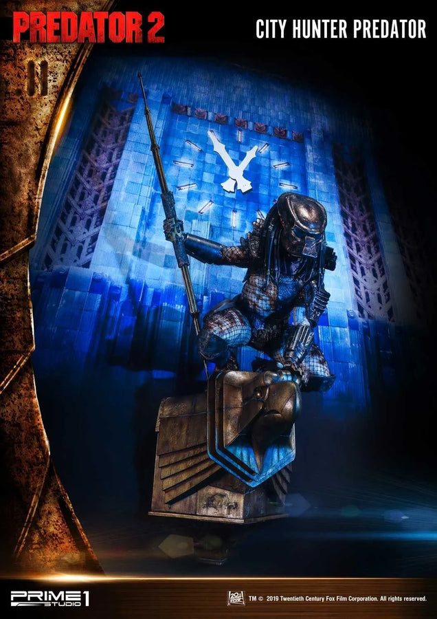 City Hunter Predator (3D Wall Art Edition) Predator 2 (Film) – Prime1Studio – ActionFigure Brasil