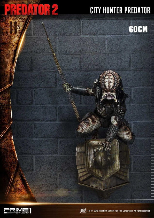 City Hunter Predator (3D Wall Art Edition) Predator 2 (Film) – Prime1Studio – ActionFigure Brasil