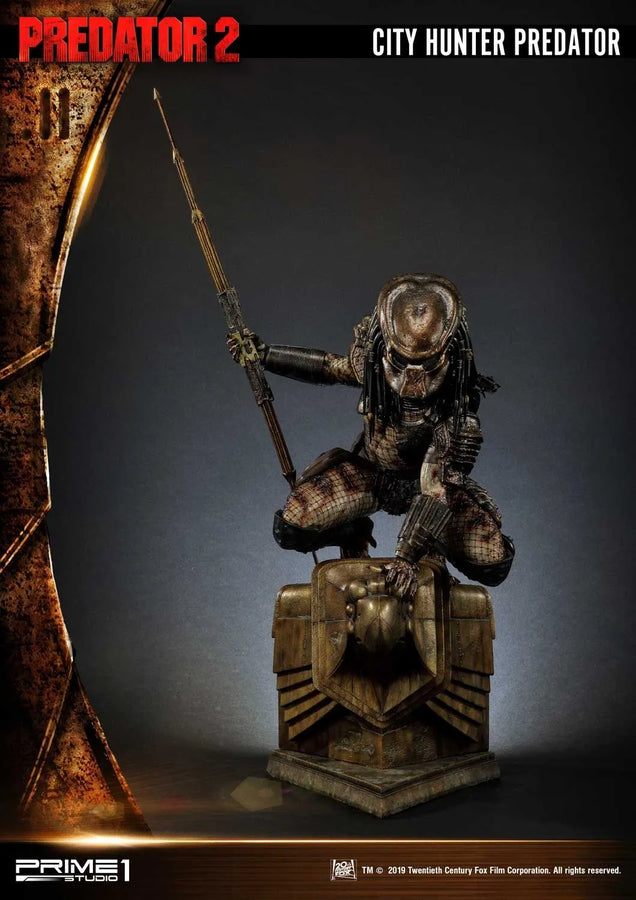 City Hunter Predator (3D Wall Art Edition) Predator 2 (Film) – Prime1Studio – ActionFigure Brasil