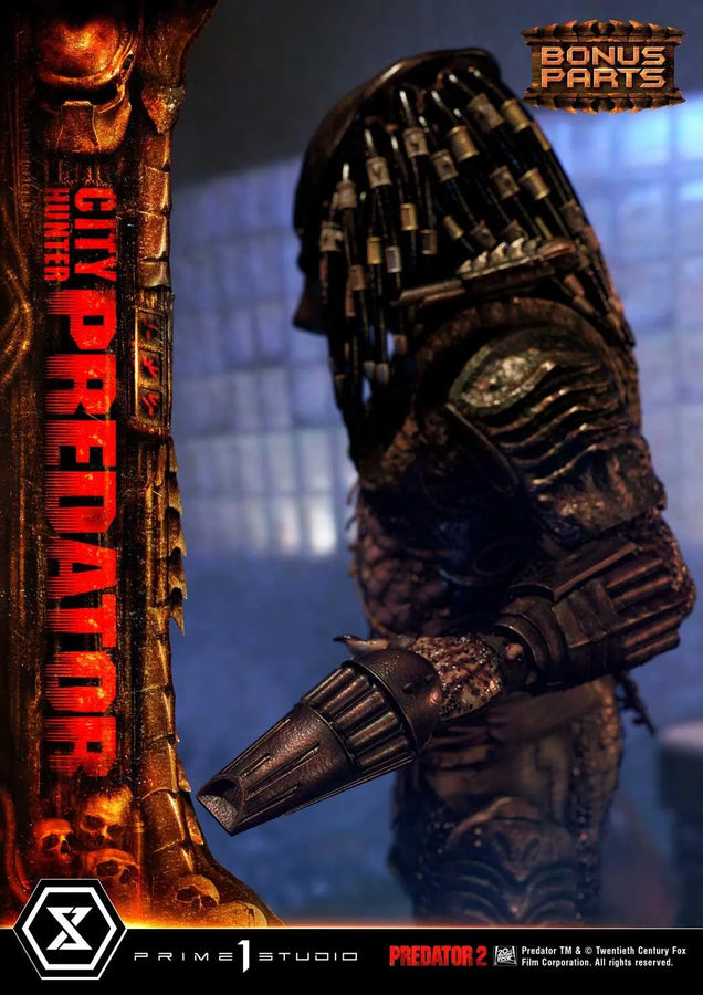 City Hunter Predator (Deluxe Bonus Version) Predator 2 (Film) – Prime1Studio – ActionFigure Brasil
