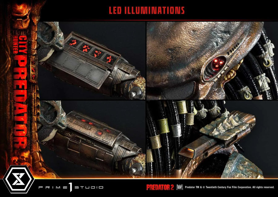 City Hunter Predator (Deluxe Bonus Version) Predator 2 (Film) – Prime1Studio – ActionFigure Brasil
