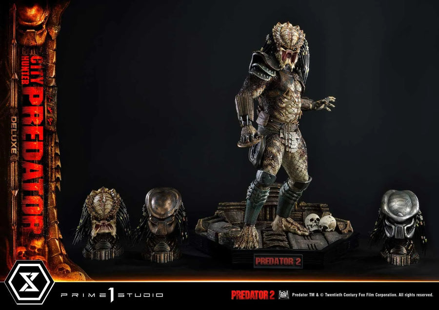 City Hunter Predator (Deluxe Bonus Version) Predator 2 (Film) – Prime1Studio – ActionFigure Brasil