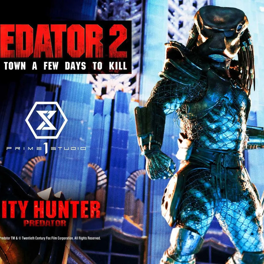 City Hunter Predator (Deluxe Version) Predator 2 (Film) – Prime1Studio – ActionFigure Brasil