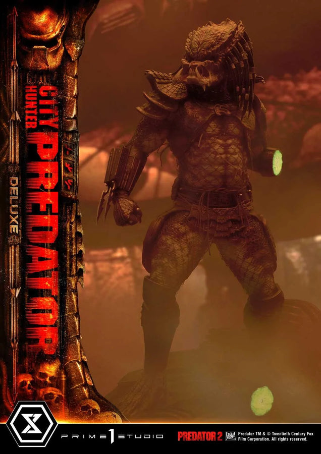 City Hunter Predator (Deluxe Version) Predator 2 (Film) – Prime1Studio – ActionFigure Brasil