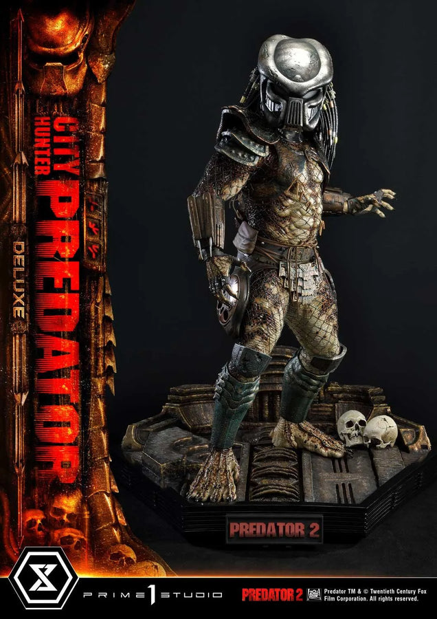 City Hunter Predator (Deluxe Version) Predator 2 (Film) – Prime1Studio – ActionFigure Brasil