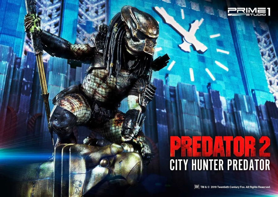 City Hunter Predator (Exclusive Version) Predator 2 (Film) – Prime1Studio – ActionFigure Brasil