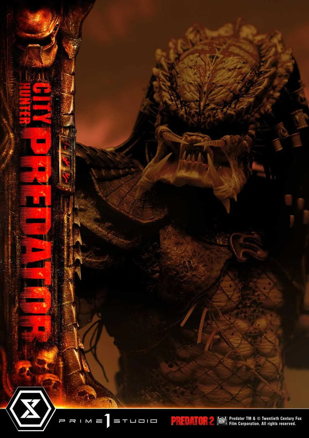 City Hunter Predator (Regular Version) Predator 2 (Film) – Prime1Studio – ActionFigure Brasil
