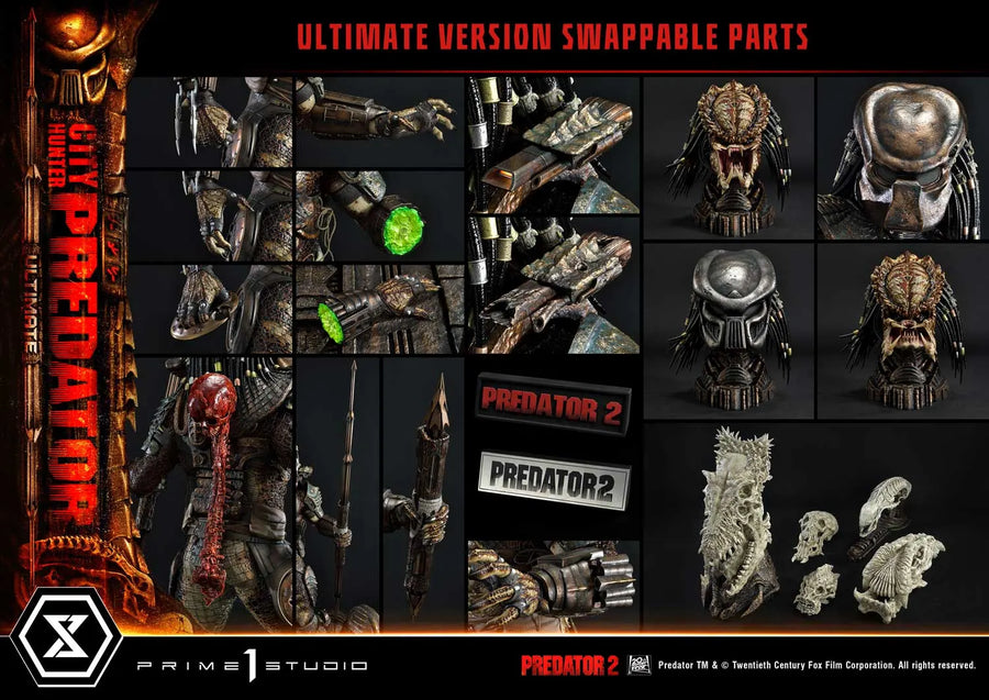 City Hunter Predator (Ultimate Version) Predator 2 (Film) – Prime1Studio – ActionFigure Brasil