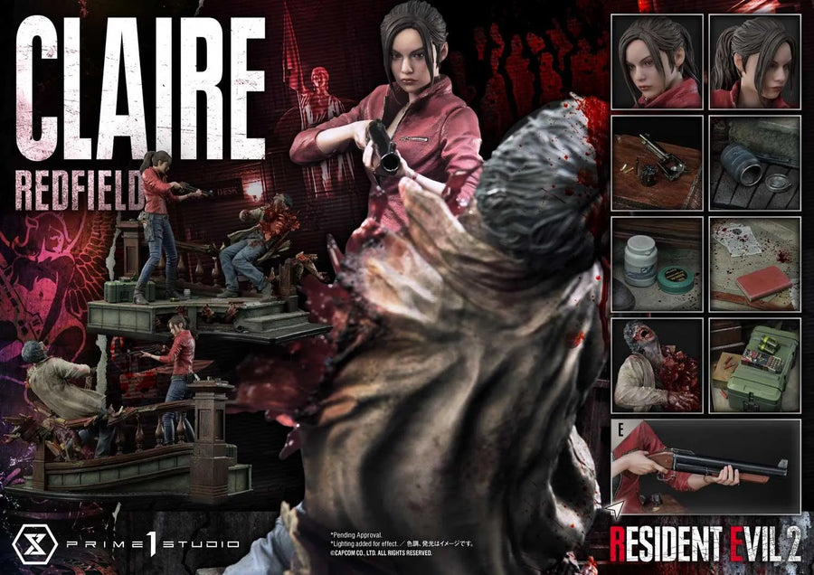 Claire Redfield (Regular Version) Resident Evil 2 – Prime1Studio – ActionFigure Brasil