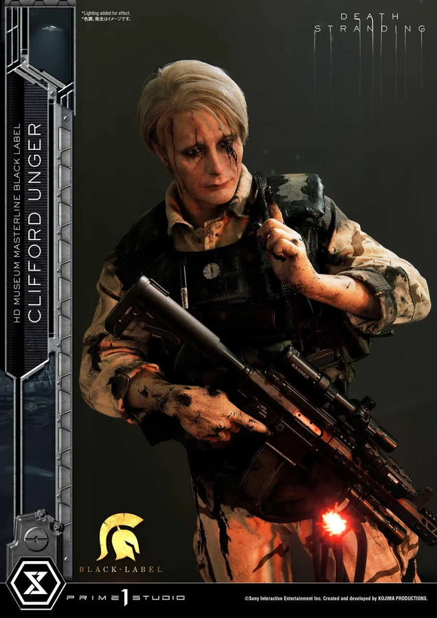 Clifford Unger (Black Label Edition) Death Stranding – Prime1Studio – ActionFigure Brasil