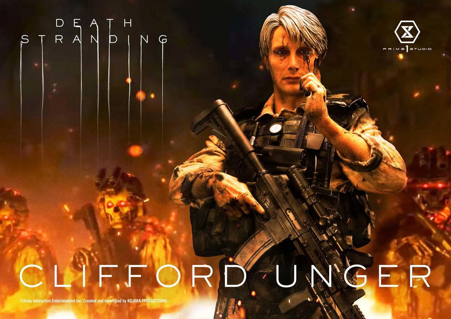 Clifford Unger (Regular Version) Death Stranding – Prime1Studio – ActionFigure Brasil
