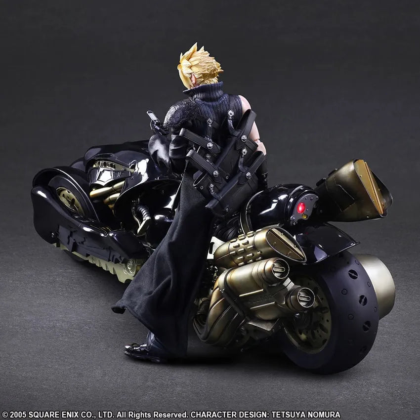 Cloud Strife & Fenrir – Square Enix – ActionFigure Brasil