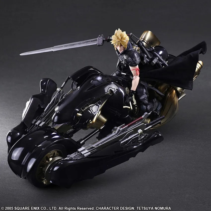 Cloud Strife & Fenrir – Square Enix – ActionFigure Brasil