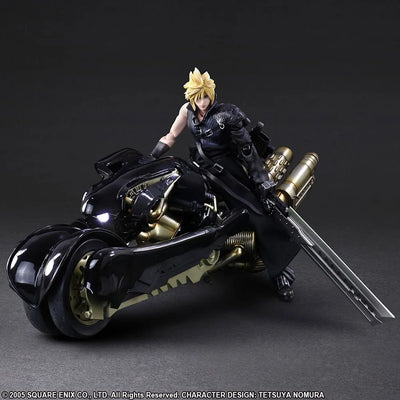 Cloud Strife & Fenrir – Square Enix – ActionFigure Brasil — ambientada
