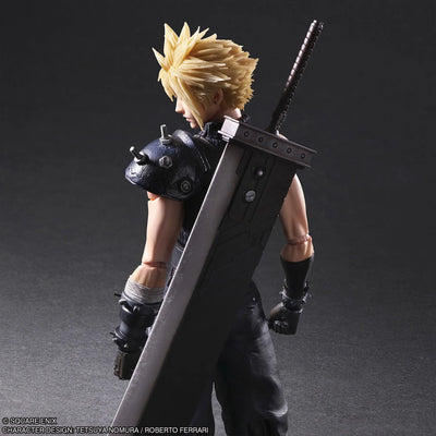 Cloud Strife – Square Enix – ActionFigure Brasil — ângulo diferente