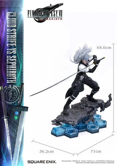 Cloud Strife vs. Sephiroth Set (Cloud Strife vs Sephiroth Set) – Square Enix – ActionFigure Brasil — detalhe do produto