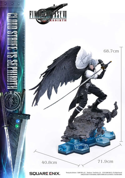 Cloud Strife vs. Sephiroth Set (Cloud Strife vs Sephiroth Set) – Square Enix – ActionFigure Brasil — close
