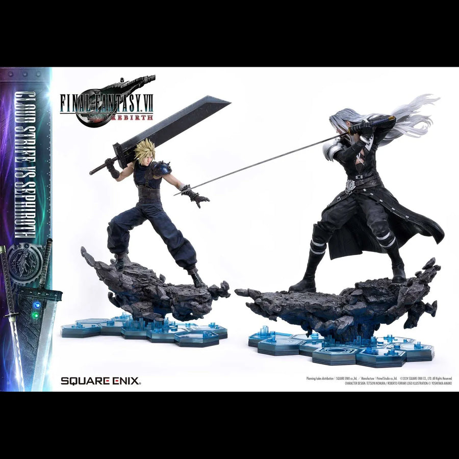 Cloud Strife vs. Sephiroth Set (Cloud Strife vs Sephiroth Set) – Square Enix – ActionFigure Brasil