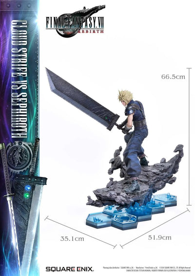 Cloud Strife vs. Sephiroth Set (Cloud Strife vs Sephiroth Set) – Square Enix – ActionFigure Brasil — embalagem