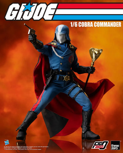 Cobra Commander – Threezero – ActionFigure Brasil — ambientada