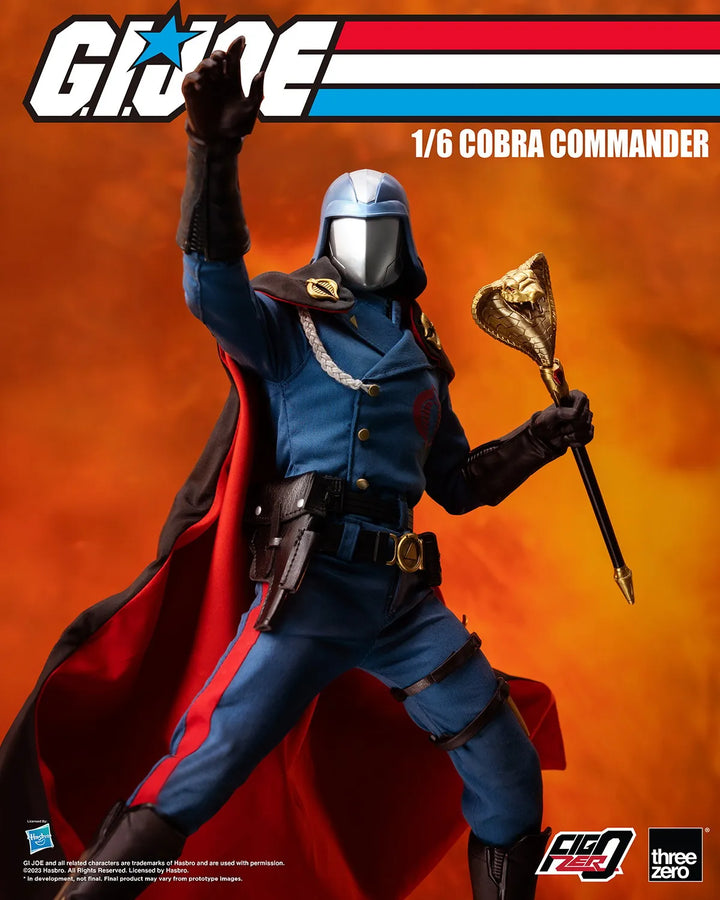 Cobra Commander – Threezero – ActionFigure Brasil