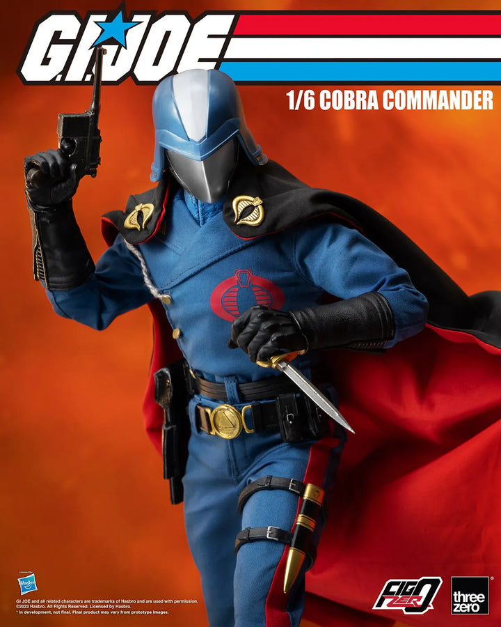 Cobra Commander – Threezero – ActionFigure Brasil