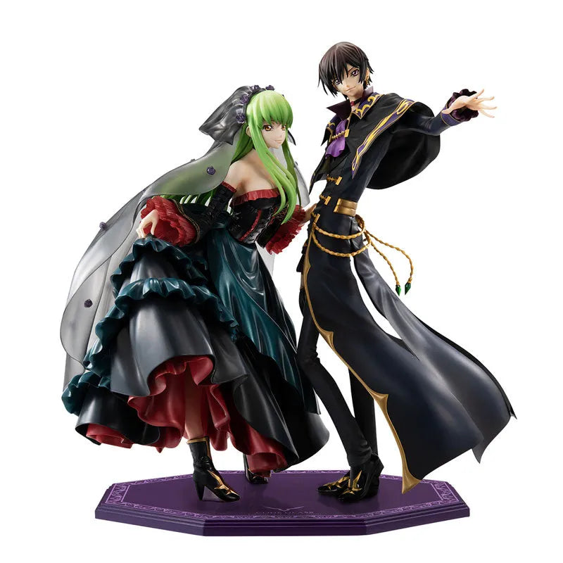 Code Geass: Fukkatsu no Lelouch - C.C. & L.L. - Precious G.E.M. - Set of 2 Figures (MegaHouse) [Shop Exclusive]ㅤ – MegaHouse – ActionFigureBrasil